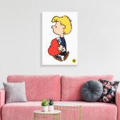 pinda's | Schroeder Traveling Piano Canvas Afdruk (Insitu (Woonkamer))