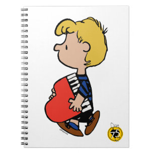 pinda's   Schroeder Traveling Piano Notitieboek