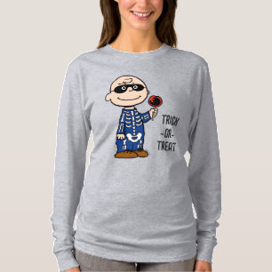 pinda's Skeleton Charlie Brown T-shirt