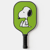 pinda's | Snoopie omlaag Pickleball Paddle (Voorkant)