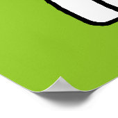 pinda's | Snoopie omlaag Poster (Hoek)