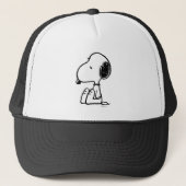 pinda's | Snoopie omlaag Trucker Pet (Voorkant)