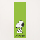 pinda's | Snoopie omlaag Yogamat (Voorkant)