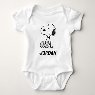 pinda's Snoopy Add Jouw naam Romper