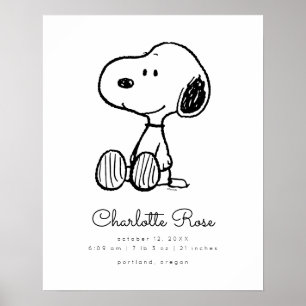 pinda's Snoopy Baby Poster