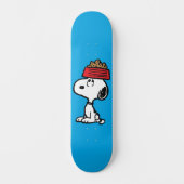 pinda's | Snoopy balanceert his Dog Dish Skateboard (Voorkant)