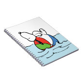 pinda's | Snoopy Beach Ball Beach Notitieboek (Rechterzijde)
