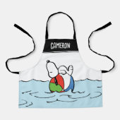 pinda's | Snoopy Beach Ball Beach Schort (Voorkant)