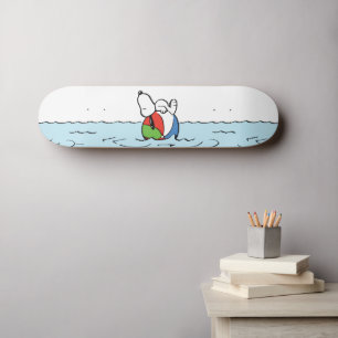pinda's   Snoopy Beach Ball Beach Skateboard