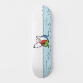pinda's | Snoopy Beach Ball Beach Skateboard (Voorkant)
