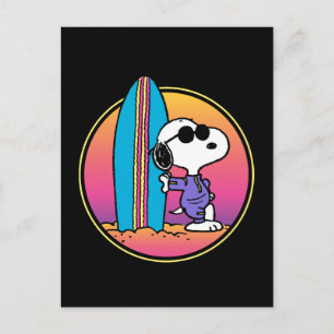 pinda's   Snoopy Beach Beagle Briefkaart