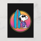 pinda's | Snoopy Beach Beagle Briefkaart (Voorkant)