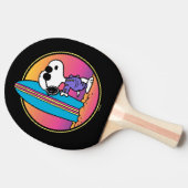 pinda's | Snoopy Beach Beagle Tafeltennisbatje (Zijkant)