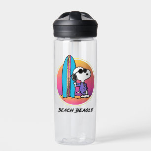 pinda's   Snoopy Beach Beagle Waterfles