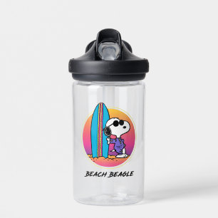 pinda's   Snoopy Beach Beagle Waterfles
