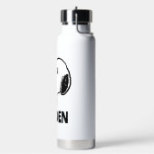pinda's | Snoopy-beelden | Jouw namen toevoegen Waterfles (Links)