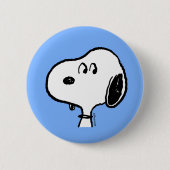 pinda's | Snoopy-beelden Ronde Button 5,7 Cm (Voorkant)