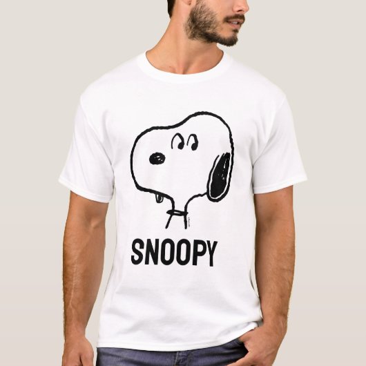 pinda's | Snoopy-beelden T-shirt (Voorkant)