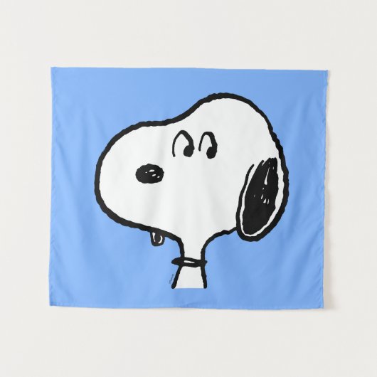pinda's | Snoopy-beelden Wandkleed (Voorkant (horizontaal))