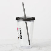 pinda's | Snoopy bij Bat Acryl Drinkbeker (Links)