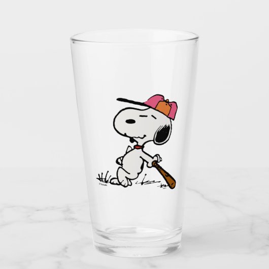 pinda's | Snoopy bij Bat Glas (Voorkant)