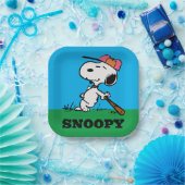 pinda's | Snoopy bij Bat Papieren Bordje (Feest)