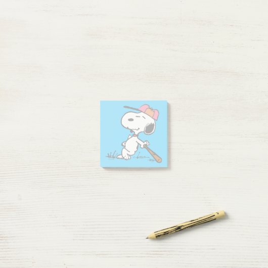 pinda's | Snoopy bij Bat Post-it® Notes (Op bureau)
