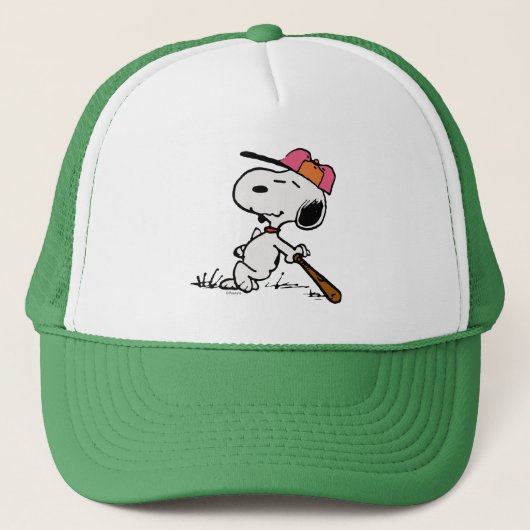 pinda's | Snoopy bij Bat Trucker Pet (Voorkant)