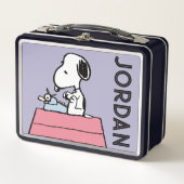 pinda's | Snoopy bij de schrijfmachine (Voorkant)