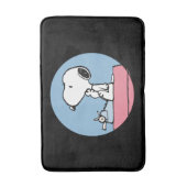 pinda's | Snoopy bij de schrijfmachine Badmat (Voorkant Verticaal)