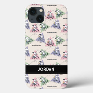 pinda's   Snoopy Bike Ride Stats iPhone 13 Hoesje