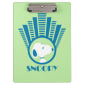 pinda's | Snoopy Blue Deco Dreams Klembord (Voorkant)