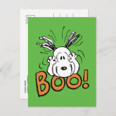 pinda's | Snoopy Boo Briefkaart (Voorkant / Achterkant)