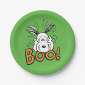 pinda's | Snoopy Boo Papieren Bordje (Voorkant)