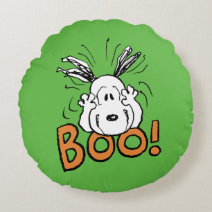 pinda's   Snoopy Boo Rond Kussen