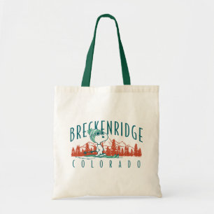 pinda's Snoopy Breckenridge Colorado Tote Bag