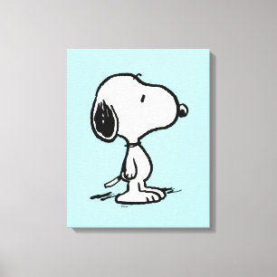 pinda's   Snoopy Canvas Afdruk
