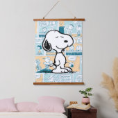 pinda's | Snoopy Comic Pattern Hangend Wandkleed (Slaapkamer)