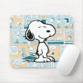 pinda's | Snoopy Comic Pattern Muismat (Met muis)