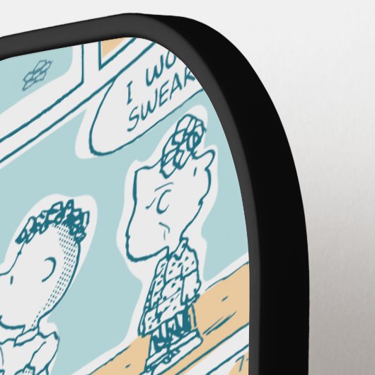 pinda's | Snoopy Comic Pattern Pickleball Paddle (Links Detail)