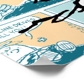 pinda's | Snoopy Comic Pattern Poster (Hoek)