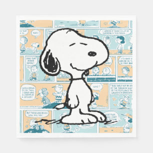 pinda's   Snoopy Comic Pattern Servet