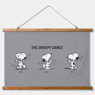 pinda's Snoopy Dance Hangend Wandkleed