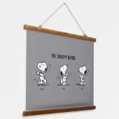 pinda's | Snoopy Dance Hangend Wandkleed (Gebogen)