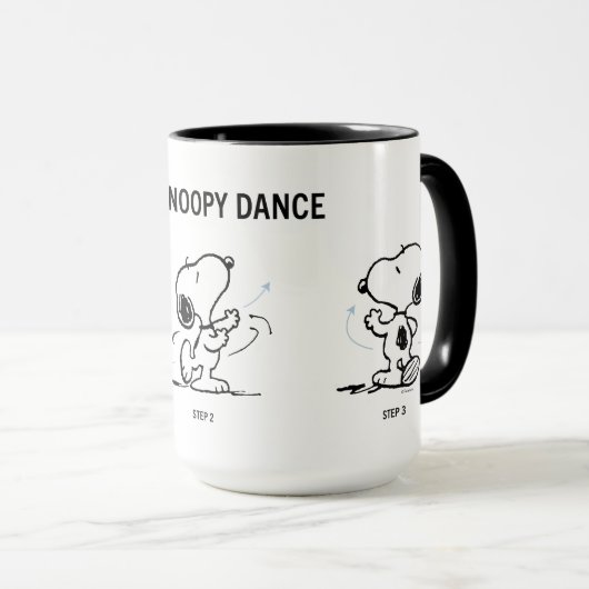 pinda's | Snoopy Dance Mok (Voorkant rechts)