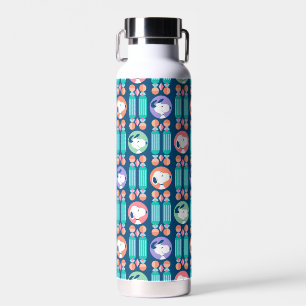 pinda's Snoopy Dark Blue Deco Dreams Patroon Waterfles