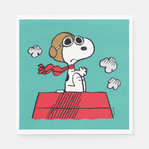 pinda's Snoopy de Flying Ace Servet