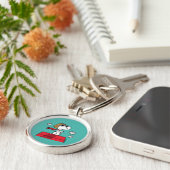 pinda's | Snoopy de Flying Ace Sleutelhanger (Zijkant)
