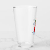 pinda's | Snoopy de vliegende aas met kerst Glas (Rechts)