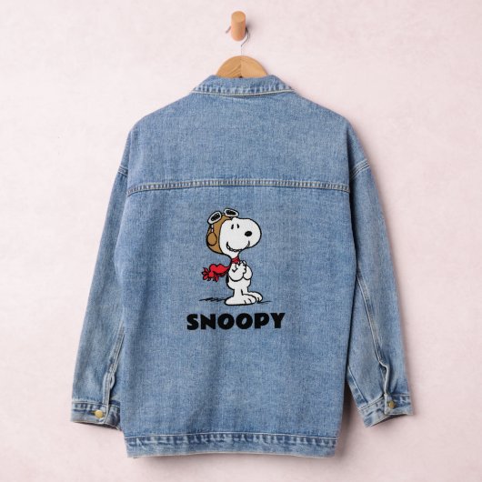 pinda's | Snoopy de vliegende luie Denim Jacket (Hangar)